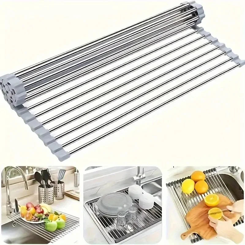 Stainless Steel Fruit & Vegetable Dish Drainer